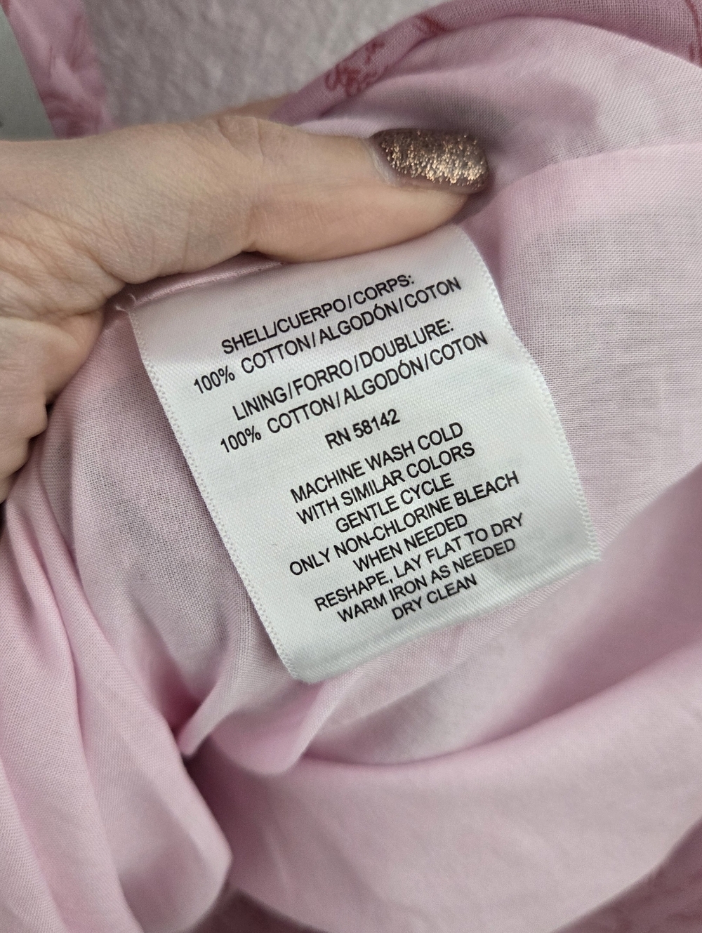 Gal Meets Glam Giselle maxi Dress Pink Blush Wedding Guest floral women's 8 NWT - Picture 7 of 10